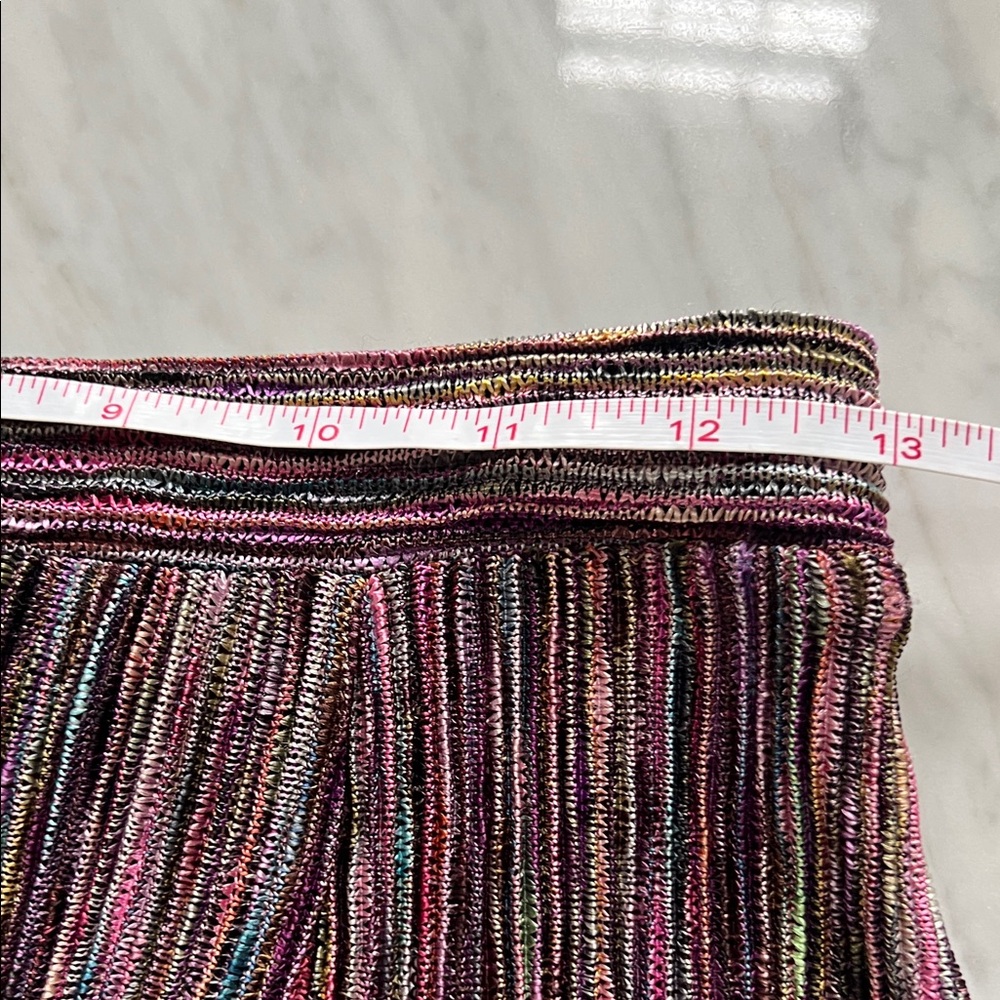 Anthropologie Maeve Multicolor Women's Sweater Midi Skirt - Picture 8 of 9